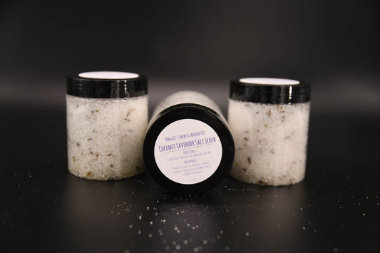 Lavender Coconut Salt Scrub