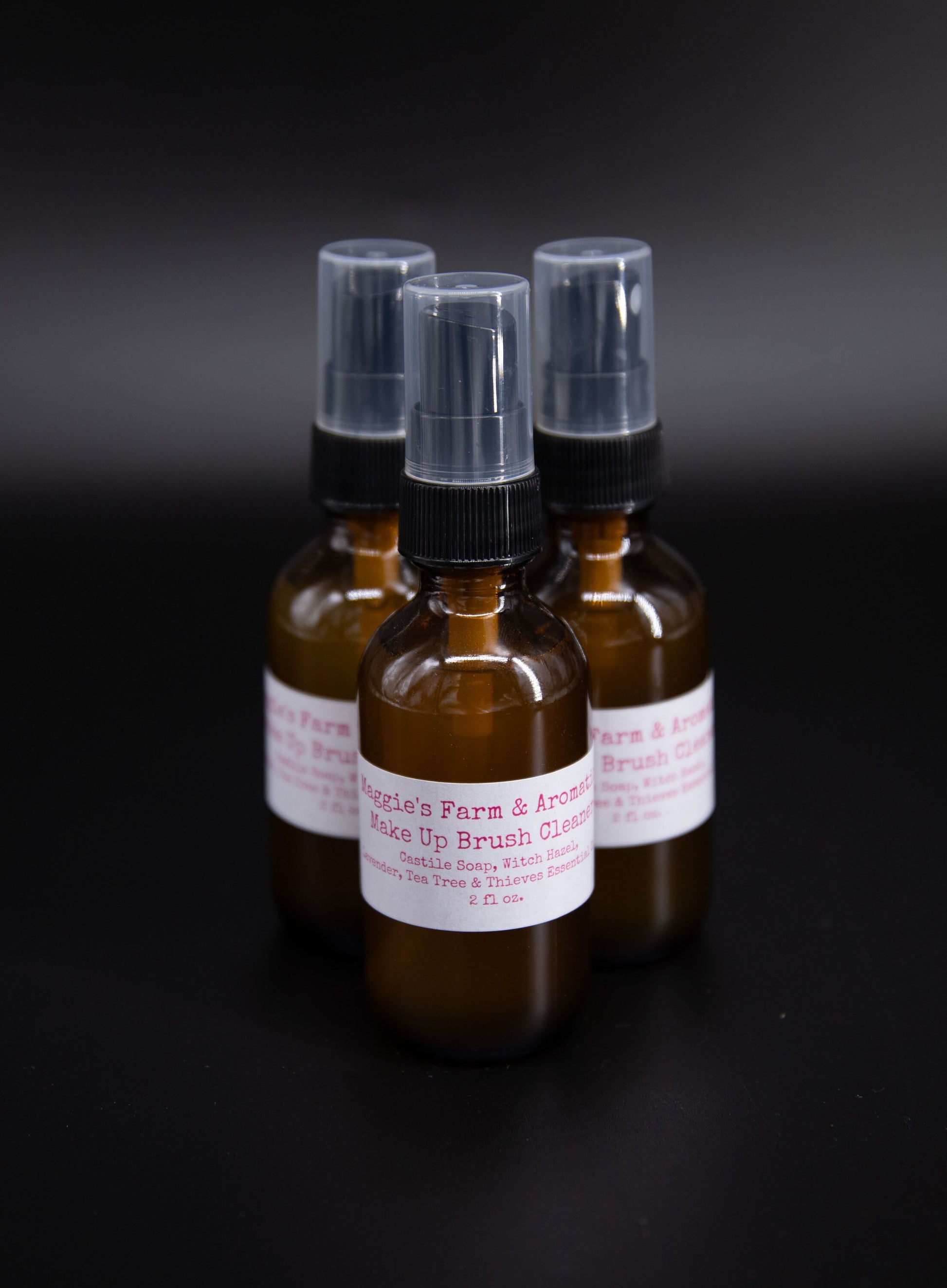 Makeup Brush Cleaner product photo from Maggie's Farm & Aromatics Etsy listing