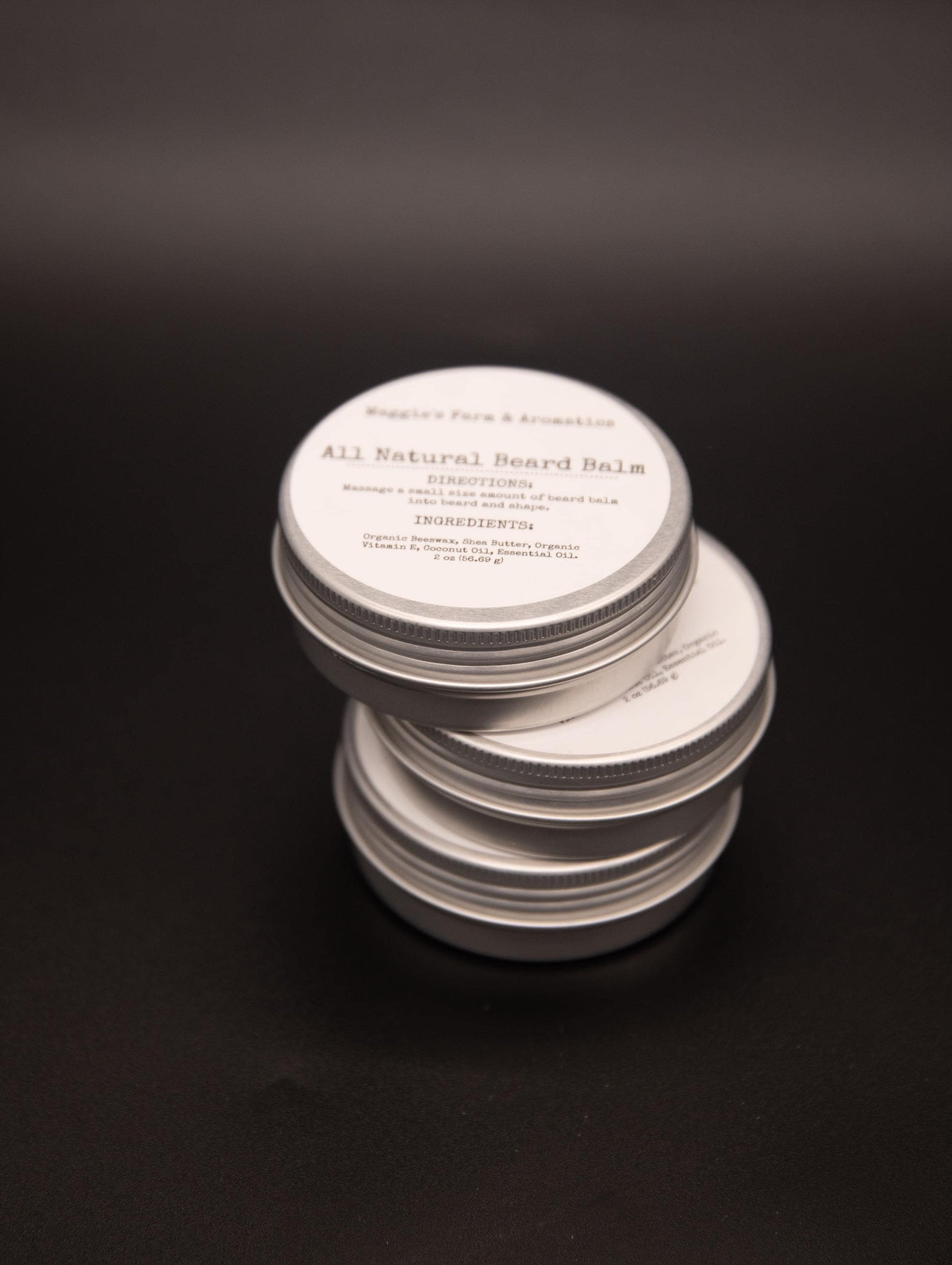 Beard Balm product photo from Maggie's Farm & Aromatics Etsy listing
