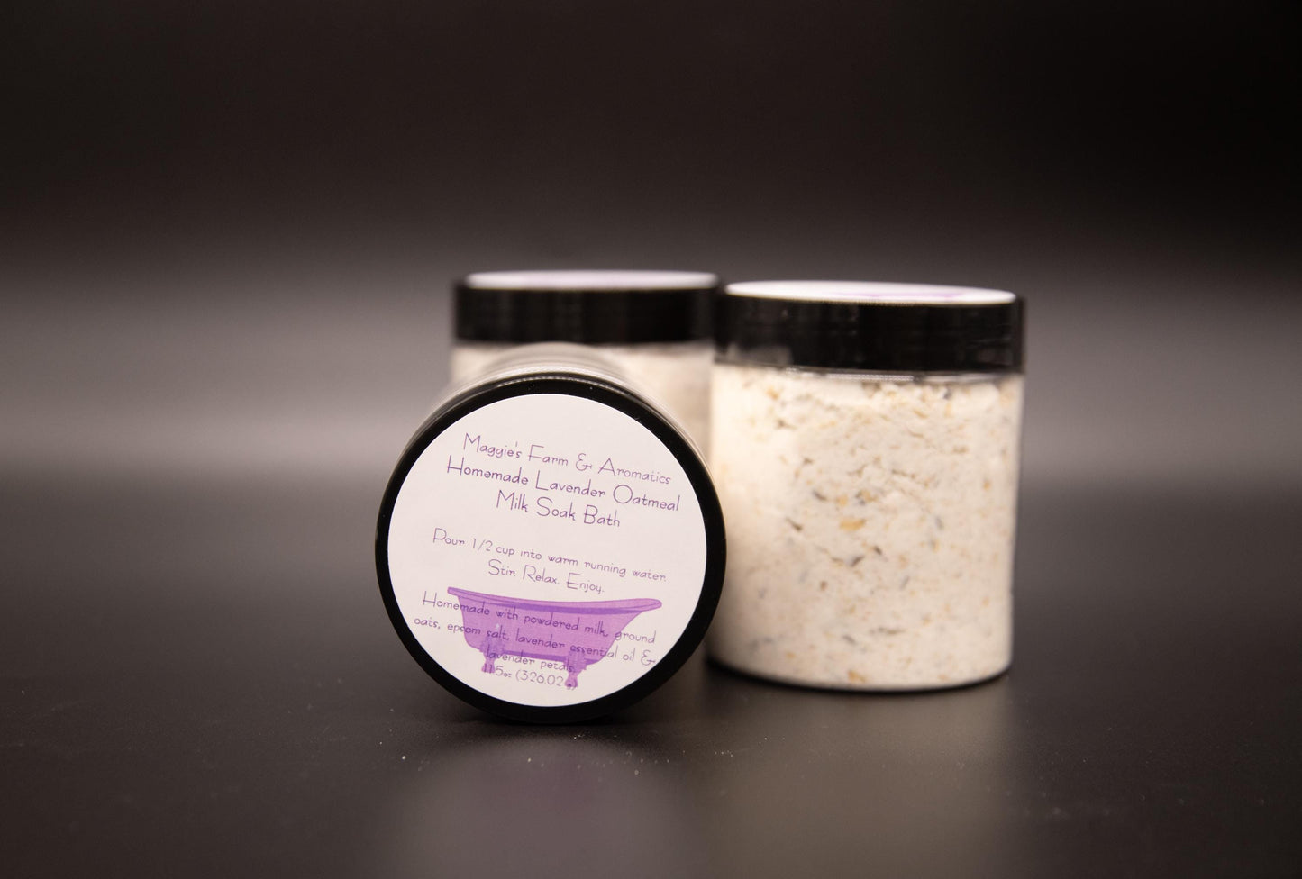 Lavender Oatmeal Milk Bath Soak