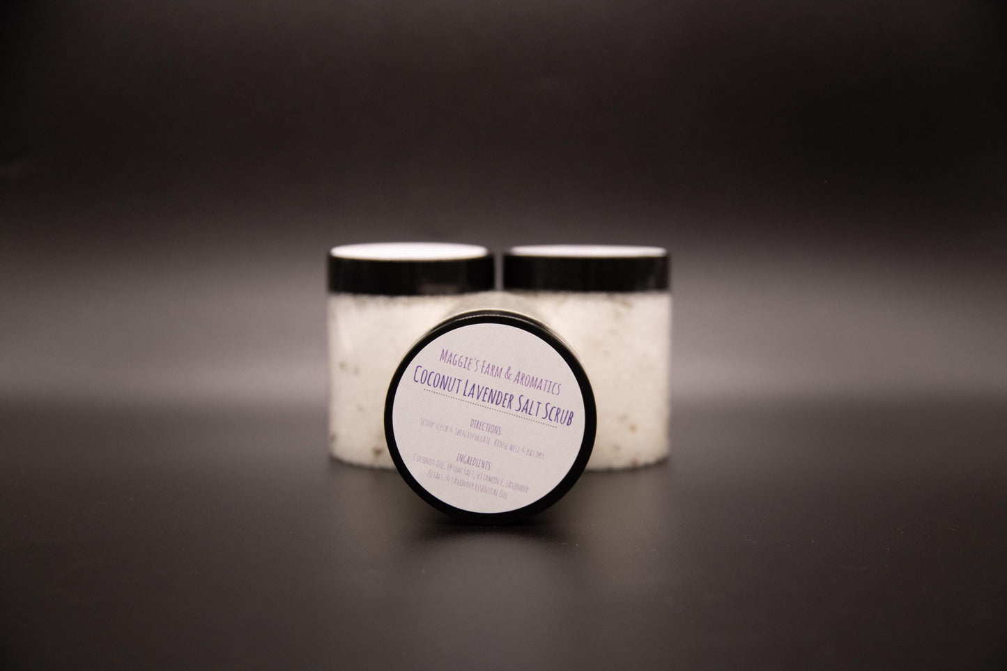 Lavender Coconut Salt Scrub