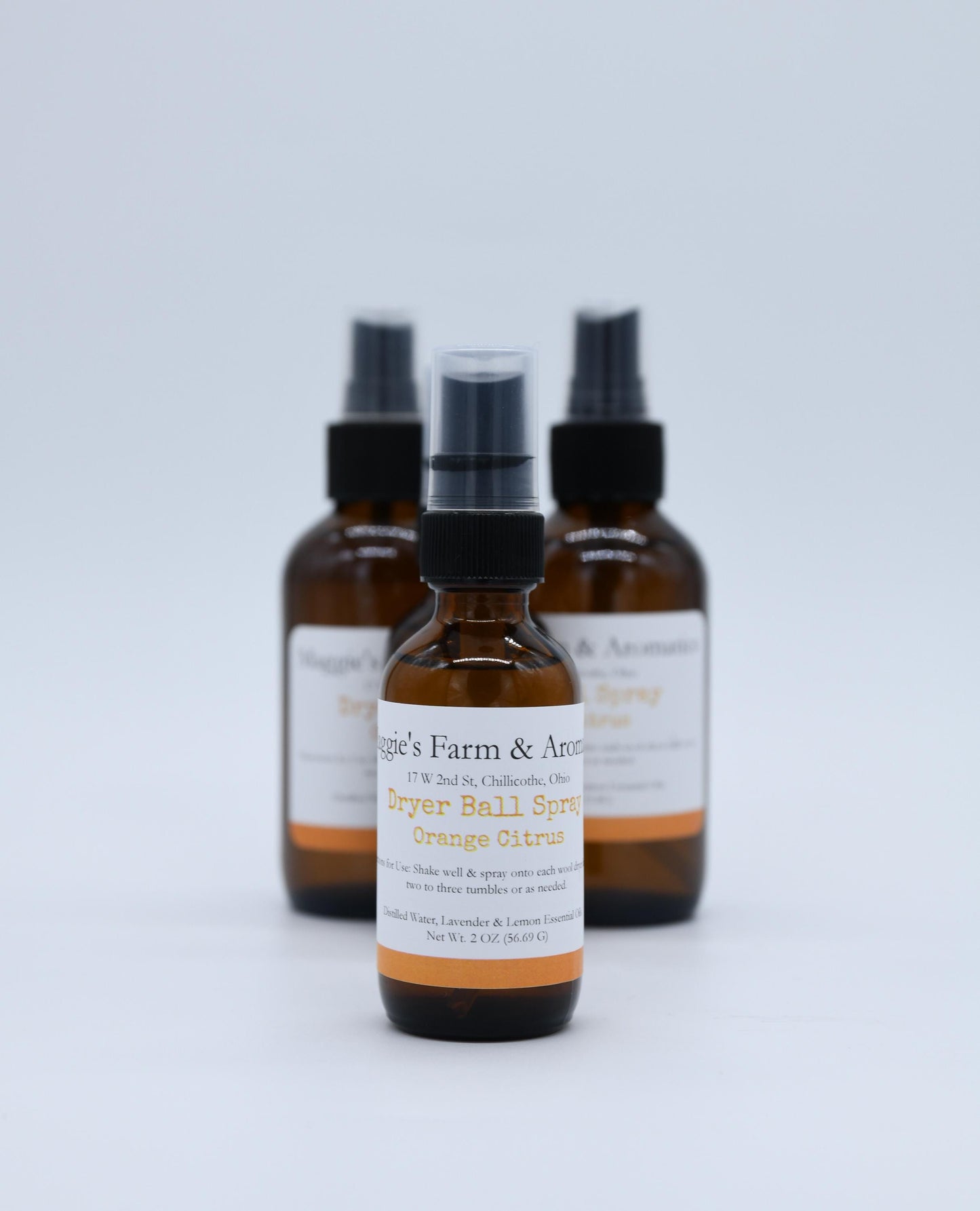 Dryer Ball Oil Blend product photo from Maggie's Farm & Aromatics Etsy listing