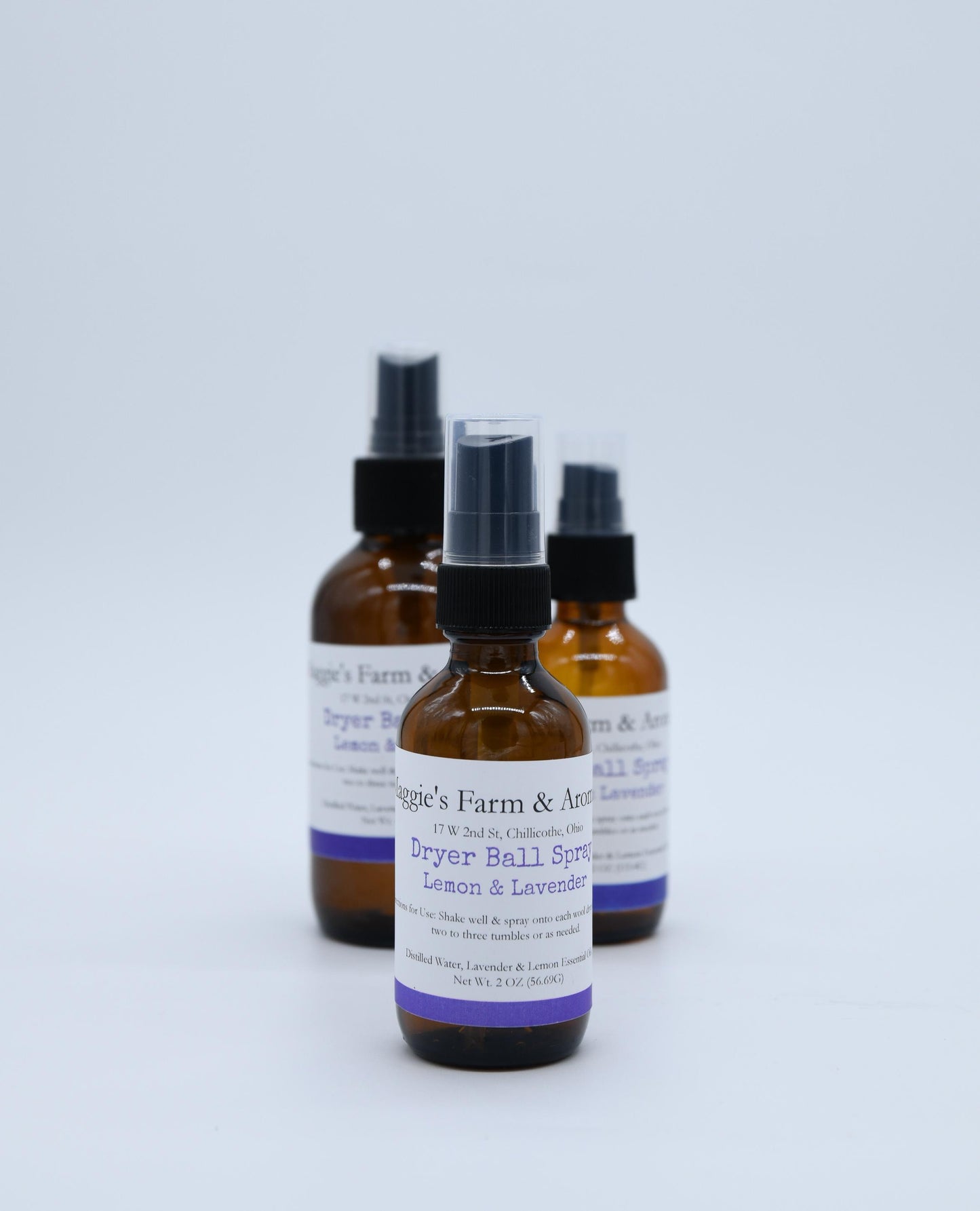 Dryer Ball Oil Blend product photo from Maggie's Farm & Aromatics Etsy listing