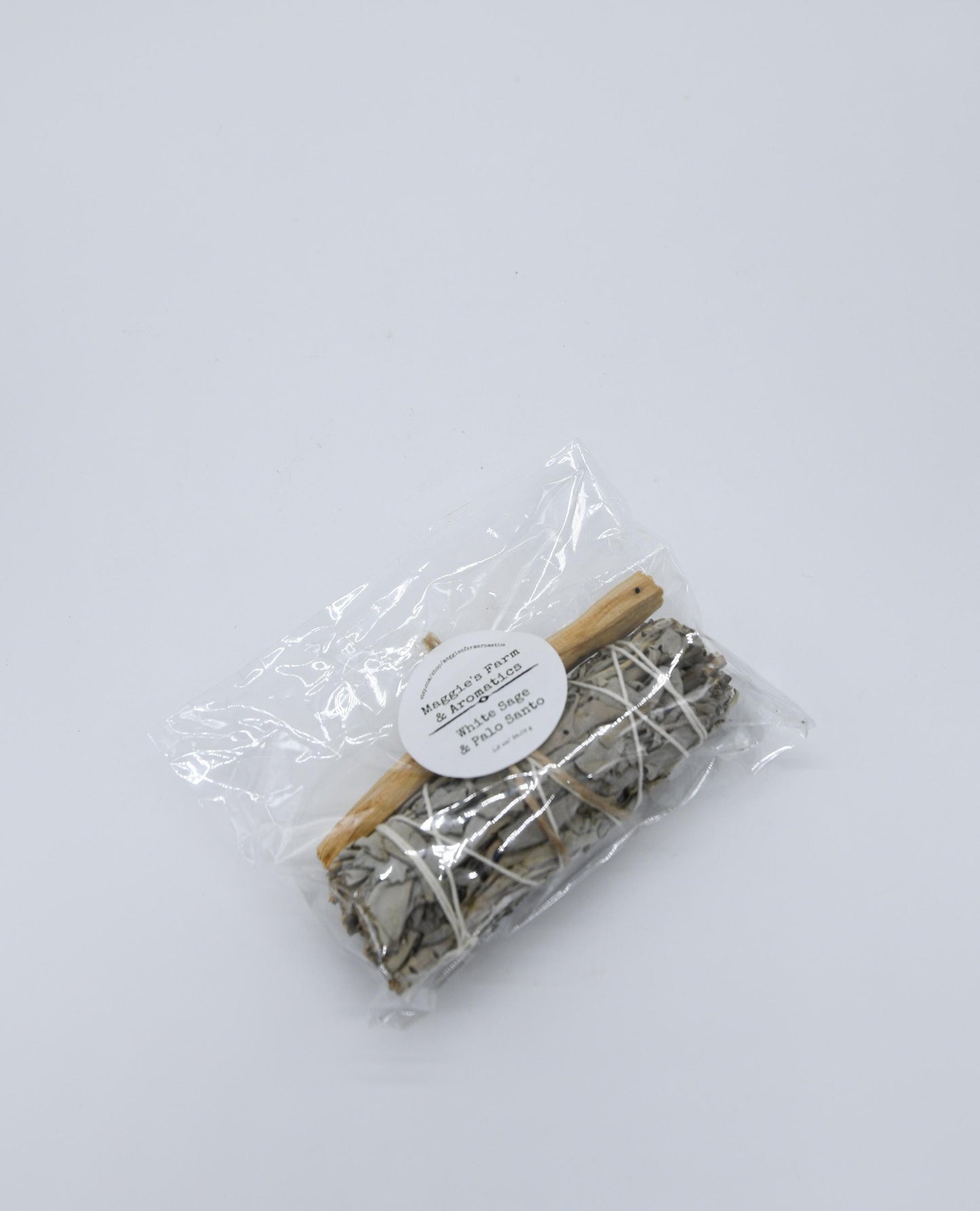 White Sage and Palo Santo Bundle product photo from Maggie's Farm & Aromatics Etsy listing