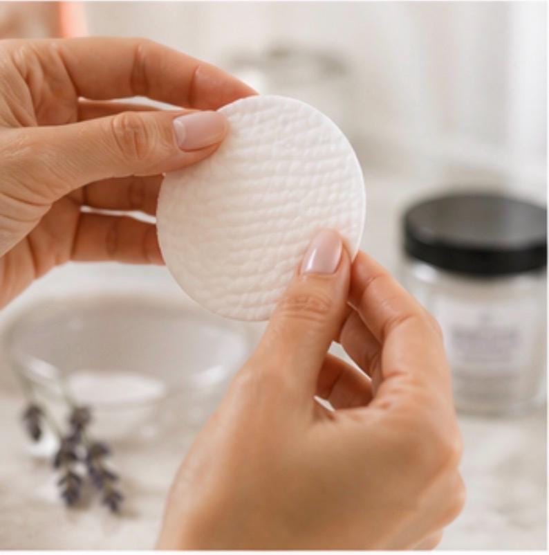 Facial Toner Pads product photo from Maggie's Farm & Aromatics Etsy listing