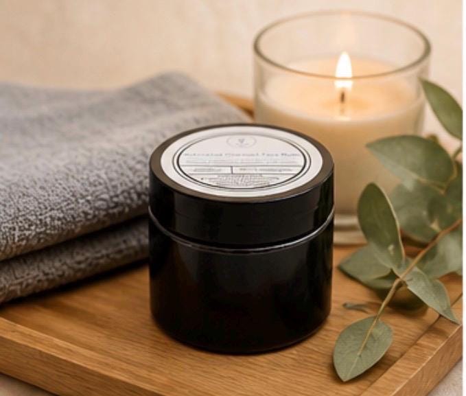 Activated Charcoal Face Mask product photo from Maggie's Farm & Aromatics Etsy listing