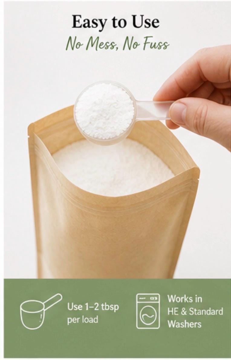 Laundry Detergent product photo from Maggie's Farm & Aromatics Etsy listing
