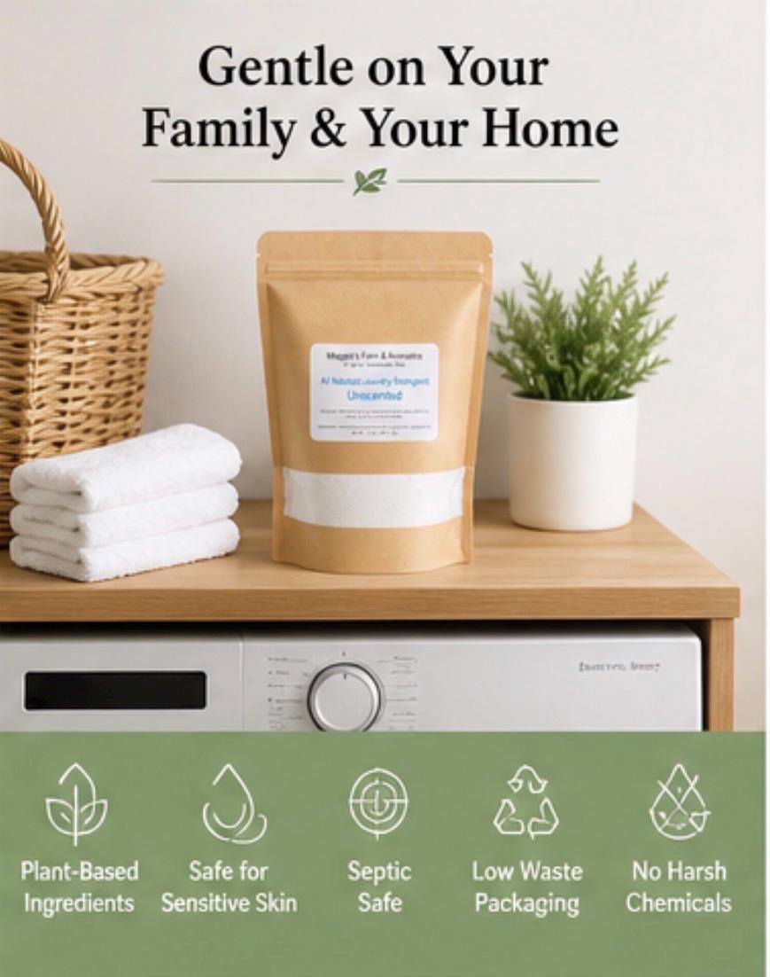 Laundry Detergent product photo from Maggie's Farm & Aromatics Etsy listing