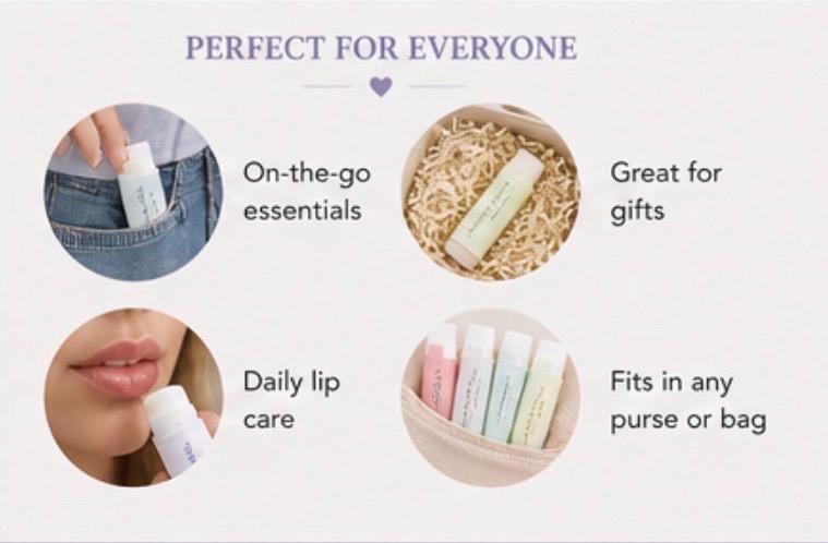 Honey Lip Balm product photo from Maggie's Farm & Aromatics Etsy listing