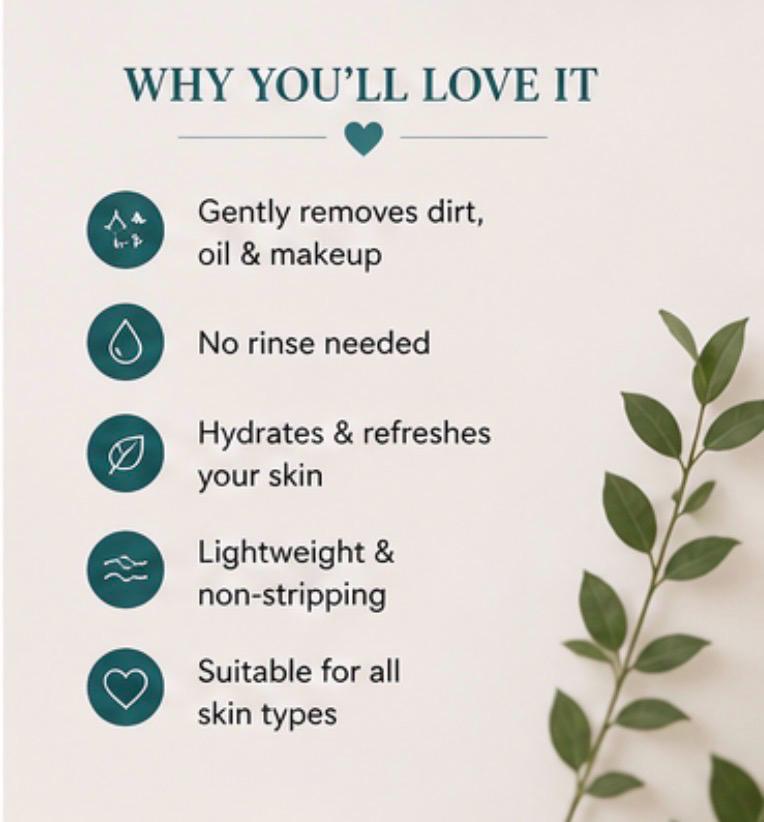 Micellar Water product photo from Maggie's Farm & Aromatics Etsy listing