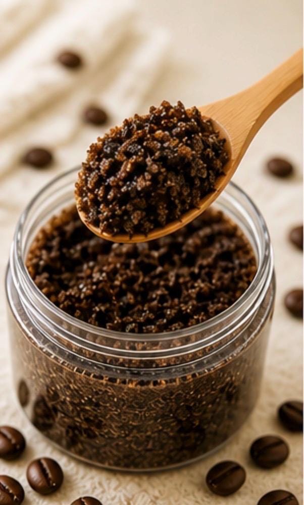 Coffee Sugar Scrub product photo from Maggie's Farm & Aromatics Etsy listing
