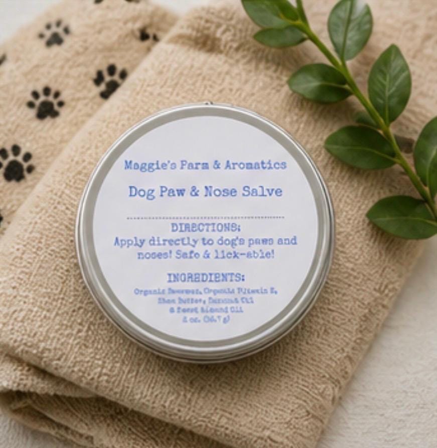FurFolk Paw and Nose Balm product photo from Maggie's Farm & Aromatics Etsy listing