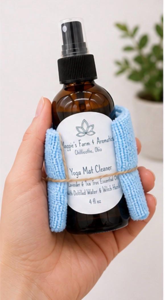 Yoga Mat Cleaner product photo from Maggie's Farm & Aromatics Etsy listing