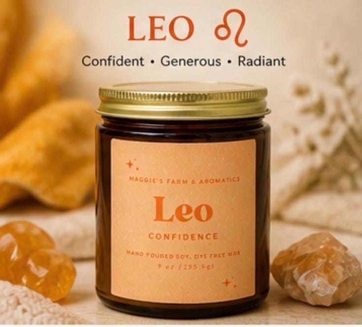 Candle Zodiac Sign Astrology Horoscope Star Sign Soy Wax Candle Personalized Zodiac Candle Birthday Astrology Gift