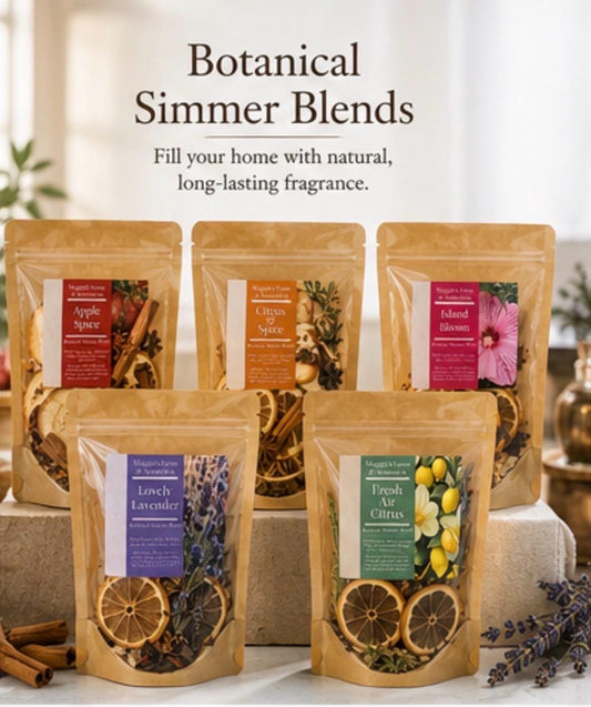 Simmer Pot Blend product photo from Maggie's Farm & Aromatics Etsy listing
