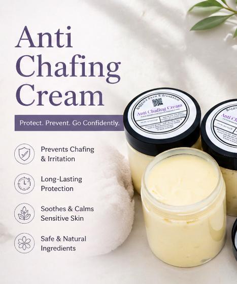 Anti-Chafing Cream product photo from Maggie's Farm & Aromatics Etsy listing