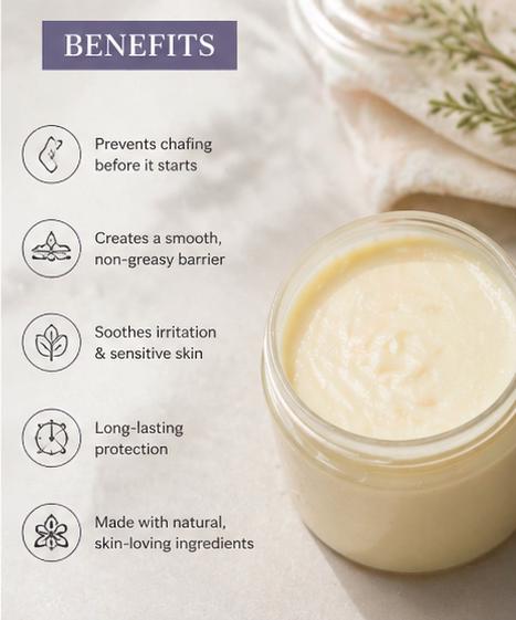 Anti-Chafing Cream product photo from Maggie's Farm & Aromatics Etsy listing