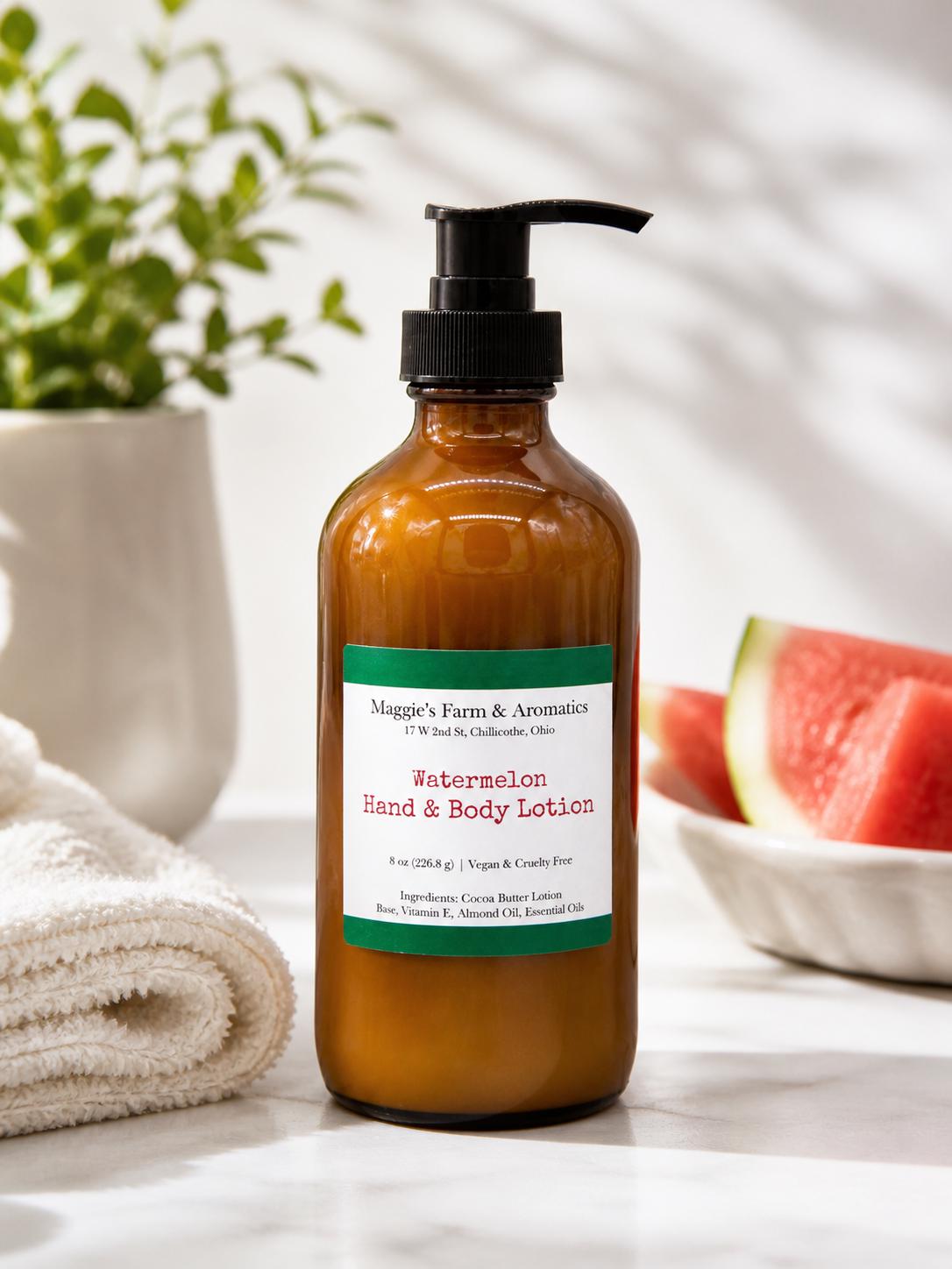Face and Body Lotion product photo from Maggie's Farm & Aromatics Etsy listing