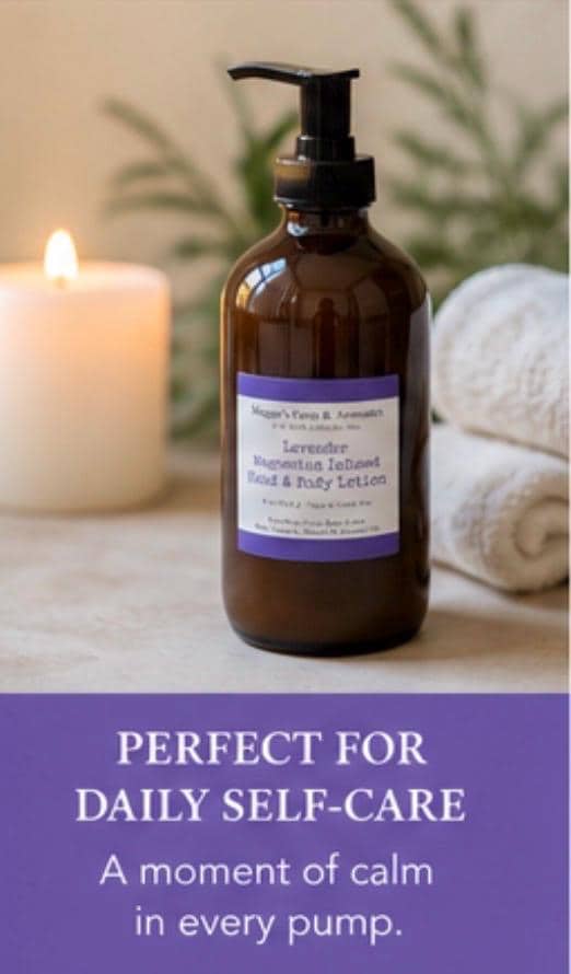 Magnesium Hand & Body Lotion product photo from Maggie's Farm & Aromatics Etsy listing
