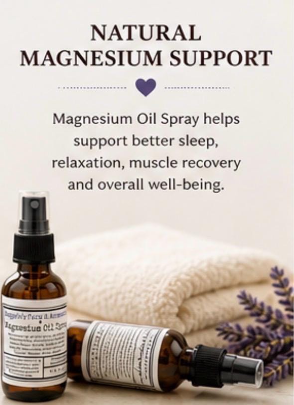 Magnesium Oil Spray product photo from Maggie's Farm & Aromatics Etsy listing