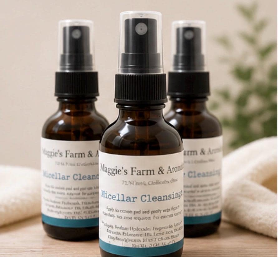 Micellar Water product photo from Maggie's Farm & Aromatics Etsy listing