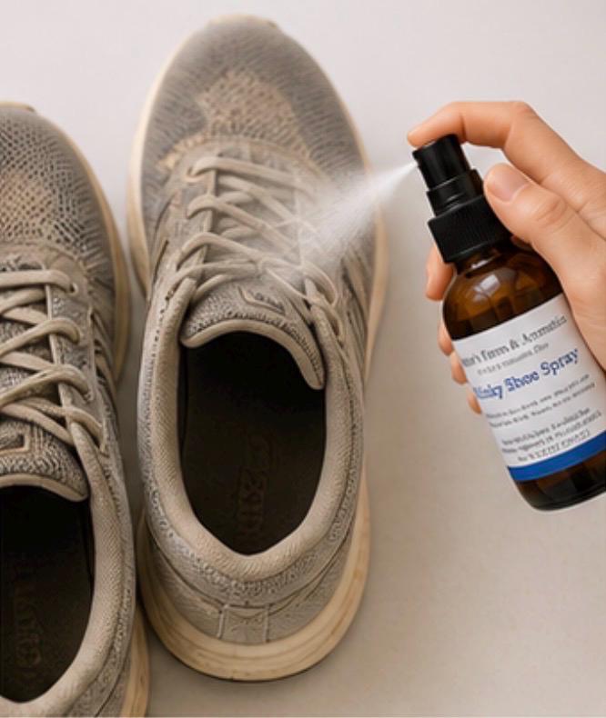 Shoe Spray product photo from Maggie's Farm & Aromatics Etsy listing