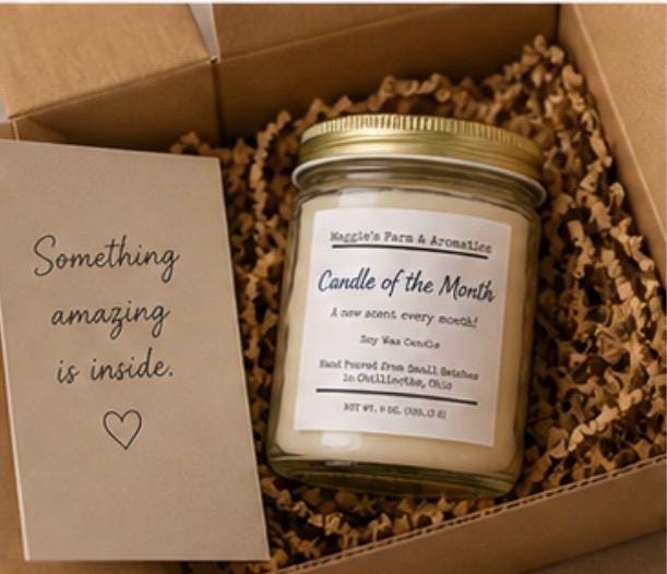 Soy Candle Aloha Sunset Tropical Scented Candle Summer Candle Hand Poured Candle Home Fragrance