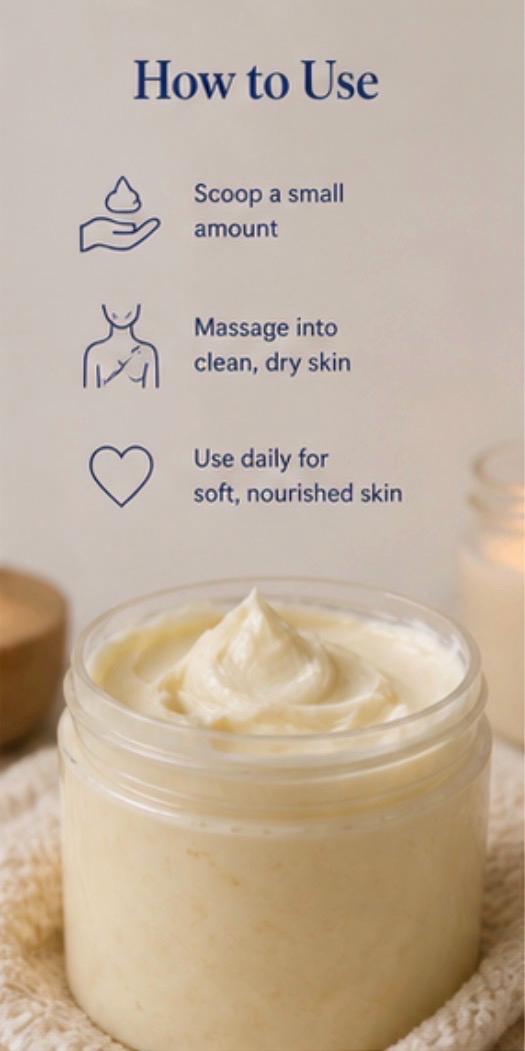 Whipped Tallow Body Butter product photo from Maggie's Farm & Aromatics Etsy listing