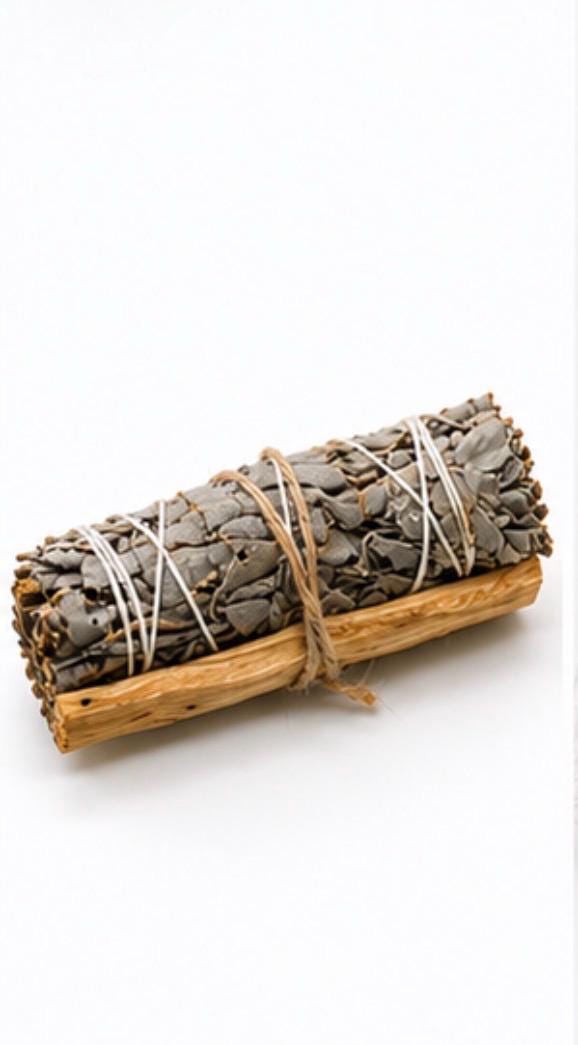 White Sage and Palo Santo Bundle product photo from Maggie's Farm & Aromatics Etsy listing