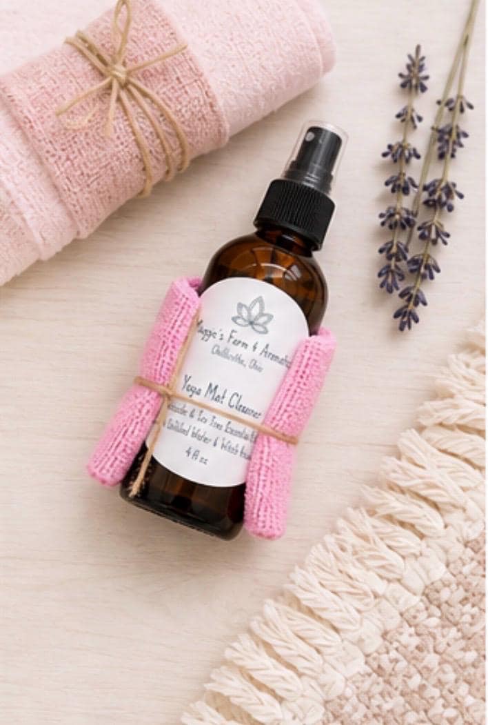 Yoga Mat Cleaner product photo from Maggie's Farm & Aromatics Etsy listing