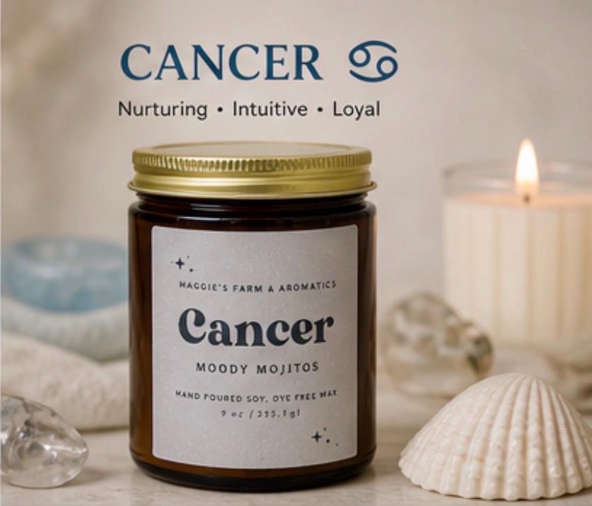 Candle Zodiac Sign Astrology Horoscope Star Sign Soy Wax Candle Personalized Zodiac Candle Birthday Astrology Gift