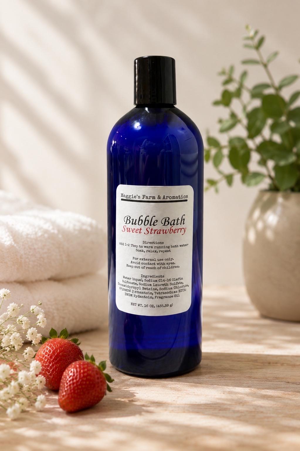 Bubble Bath product photo from Maggie's Farm & Aromatics Etsy listing