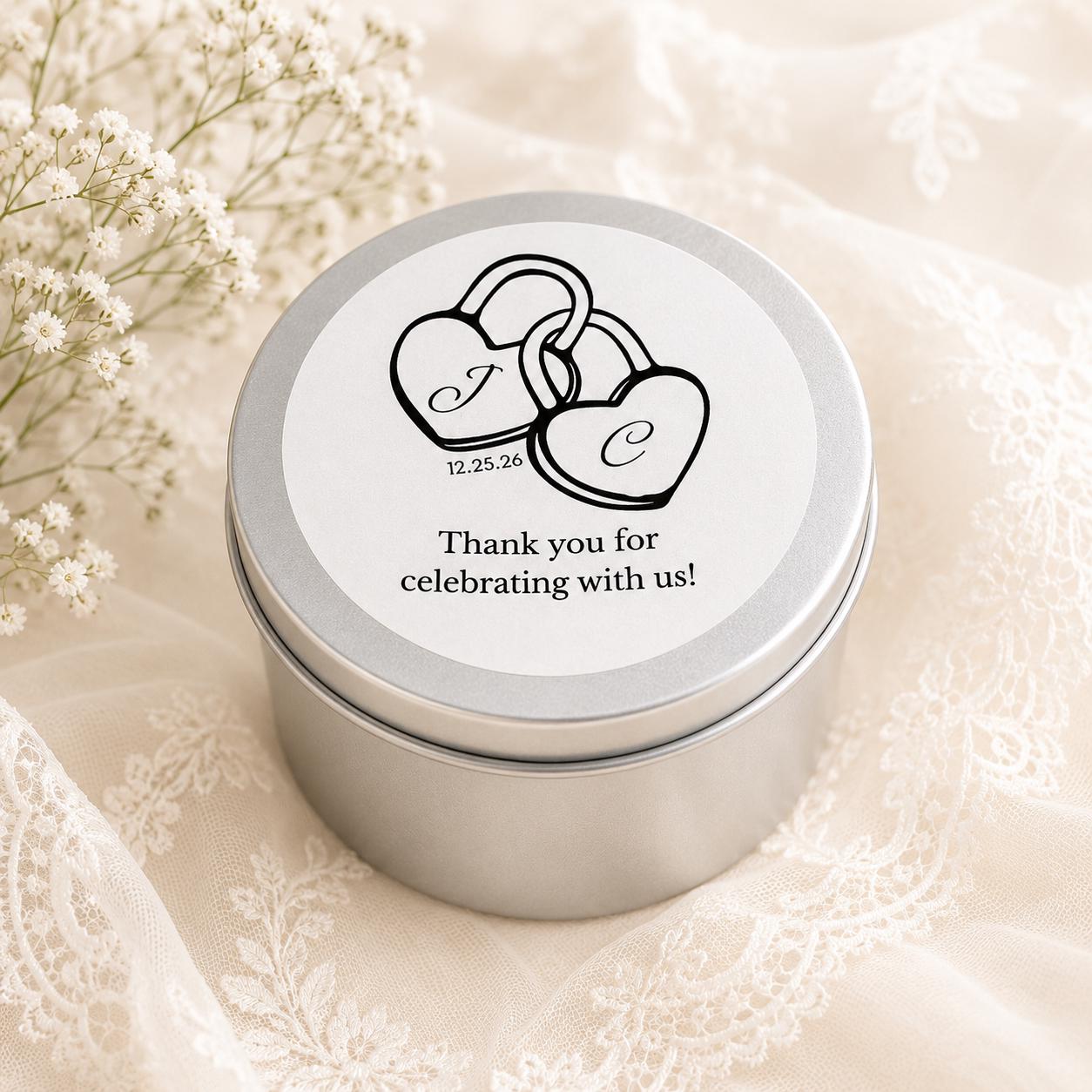 Personalized Wedding Favor Candles wedding favor photo from Etsy
